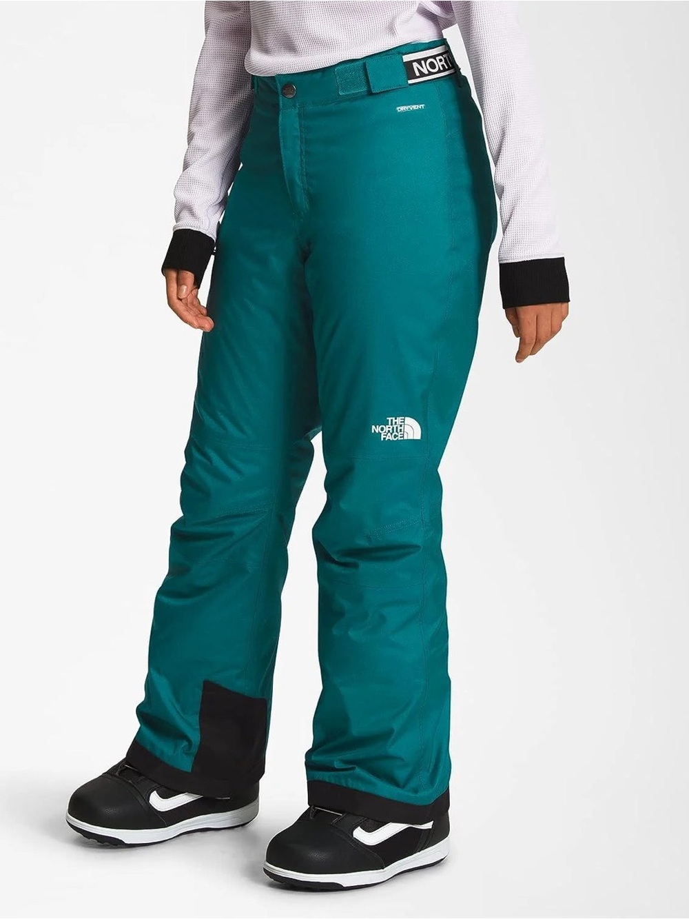 The North Face Girls Freedom Insulated Snow Pants Teal Size 12 L EZ Grow